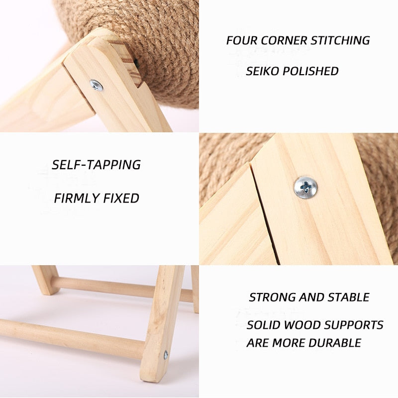 Ball Cat Scratching Post - Cat scratching post