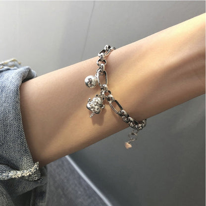 Ball Chain Cat Bracelet - Cat bracelet