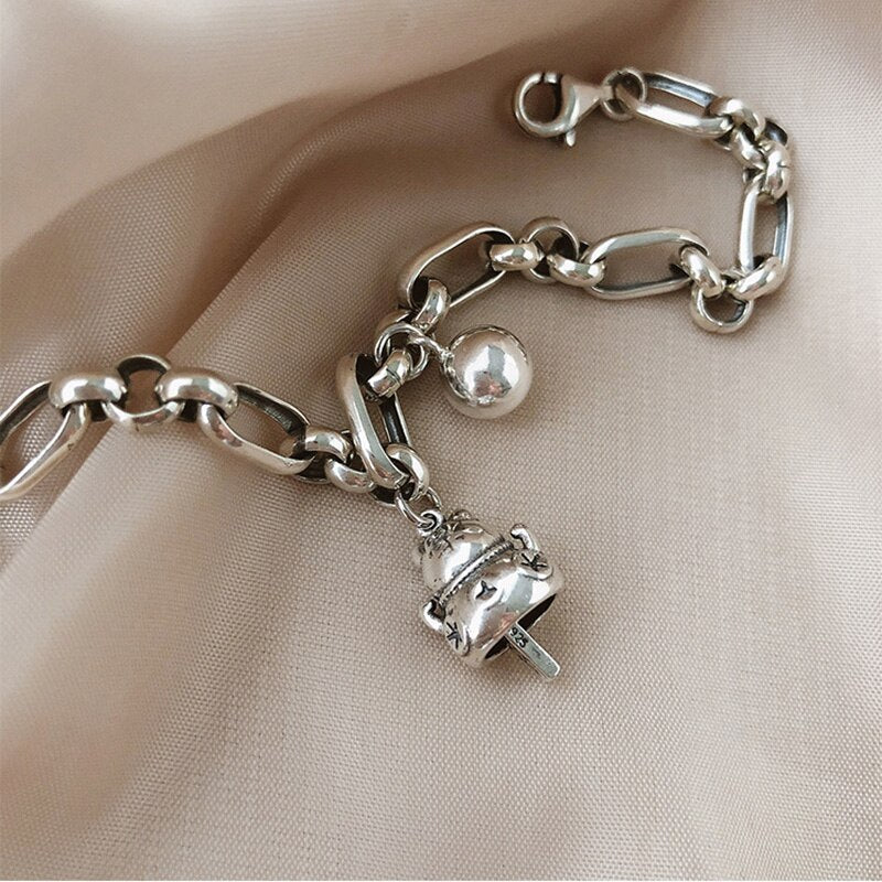 Ball Chain Cat Bracelet - Cat bracelet