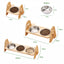 Bamboo Elevated Cat Bowls - Cat Bowls