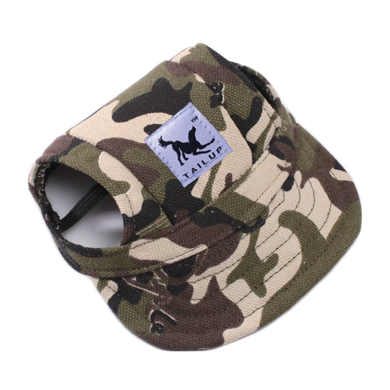 Baseball Hats for Cats - Camouflage / S - Hat for Cats