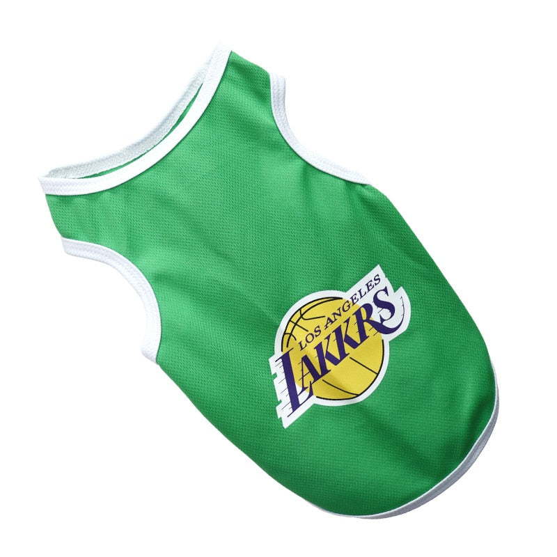 Basketball Clothes for Cats - Green / XS - Clothes for cats
