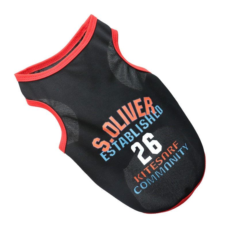 Basketball Clothes for Cats - Black / XS - Clothes for cats