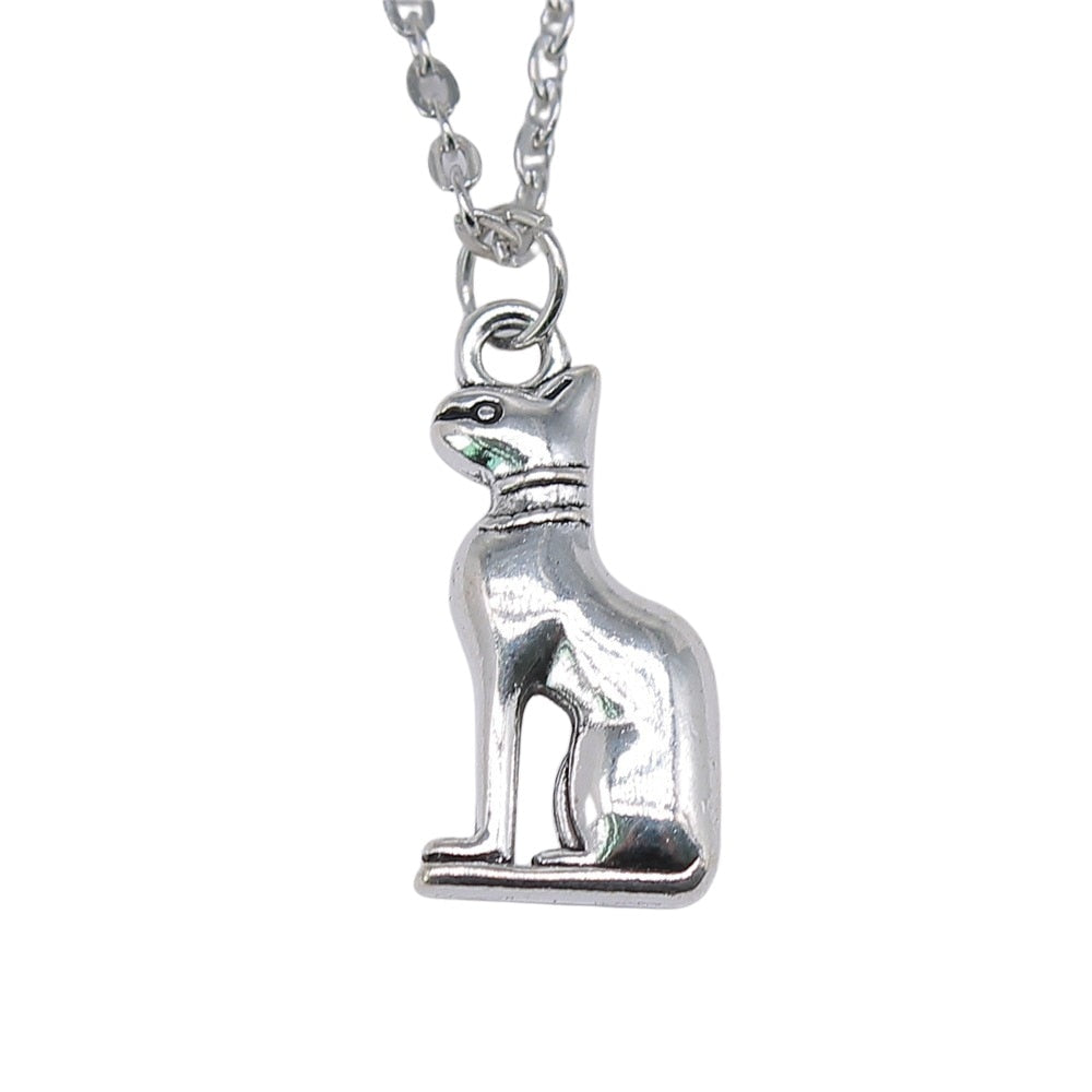 Bastet Cat Necklace - Cat necklace