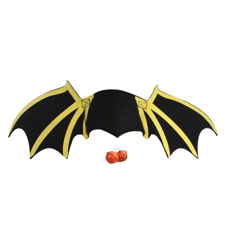 Batman Costume for Cats - Black / S