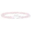 Beaded Cat Bracelet - Rose Pink Quartz / 17cm - Cat bracelet