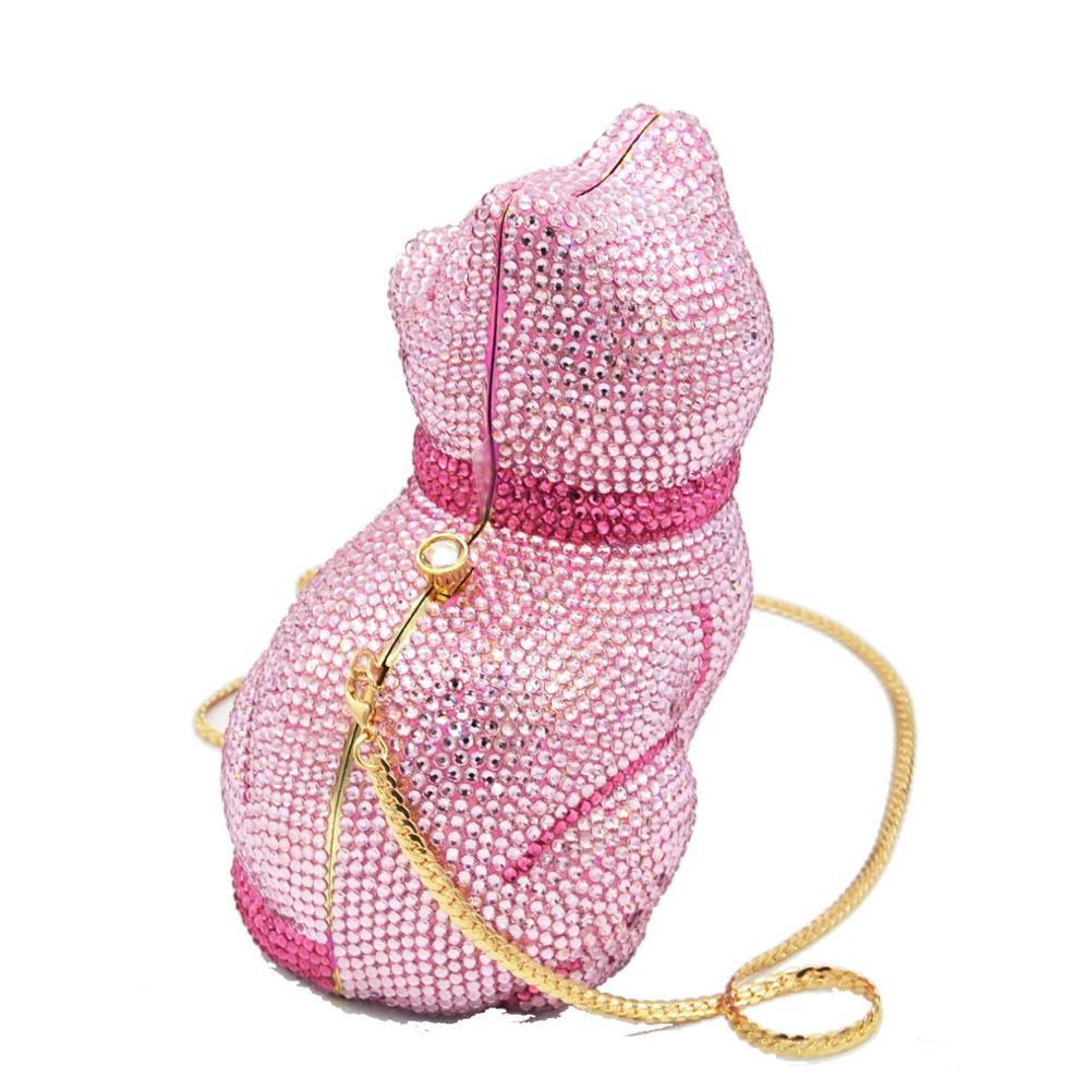 Beaded Crossbody Cat Purse - Cat purse