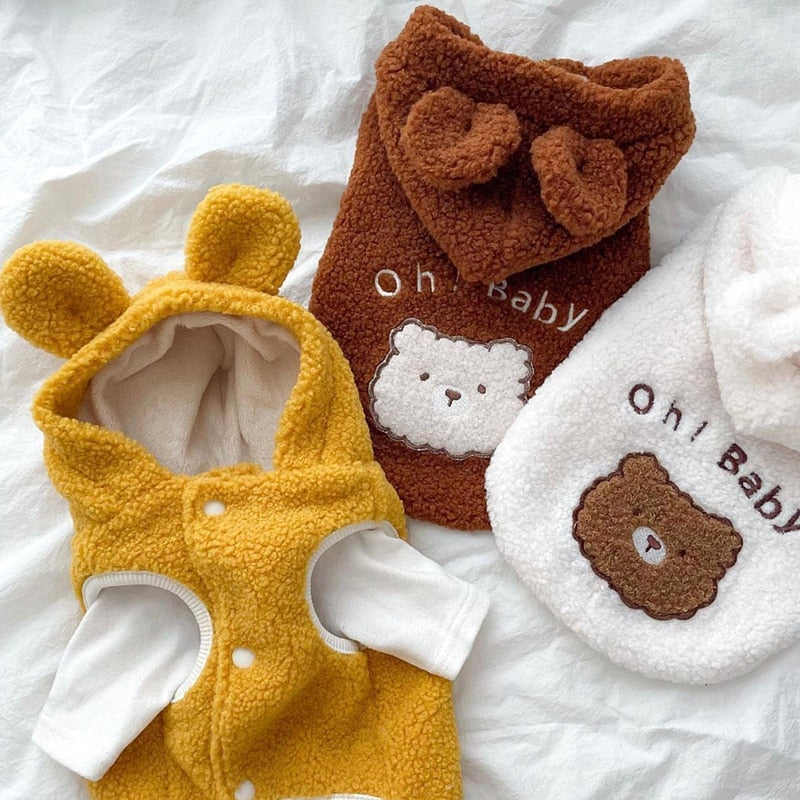 Bear Costume for Cats