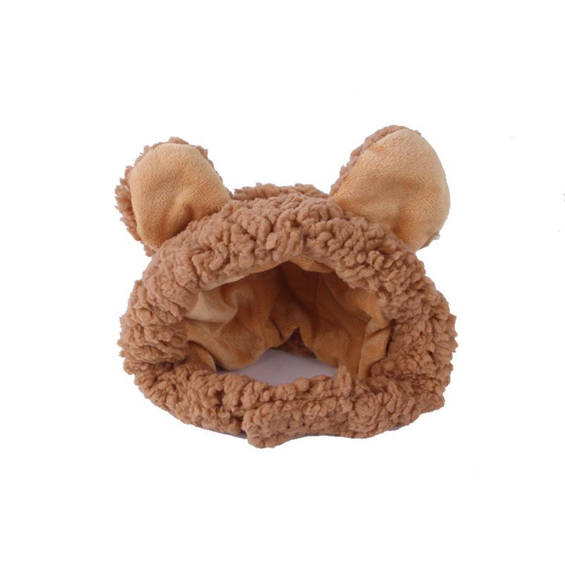 Bear Hat for Cats - Brown - Hat for Cats