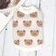 Bear Turtleneck Clothes for Cats - White / XS - Clothes for