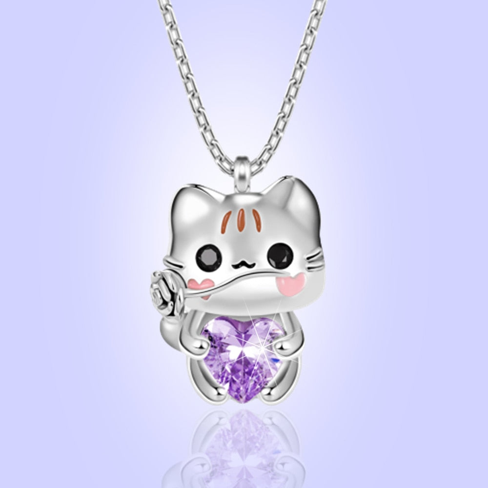Beautiful Cat Necklace - Cat necklace