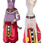 Beerus Costume for Cat - Red / 3-5 months cat