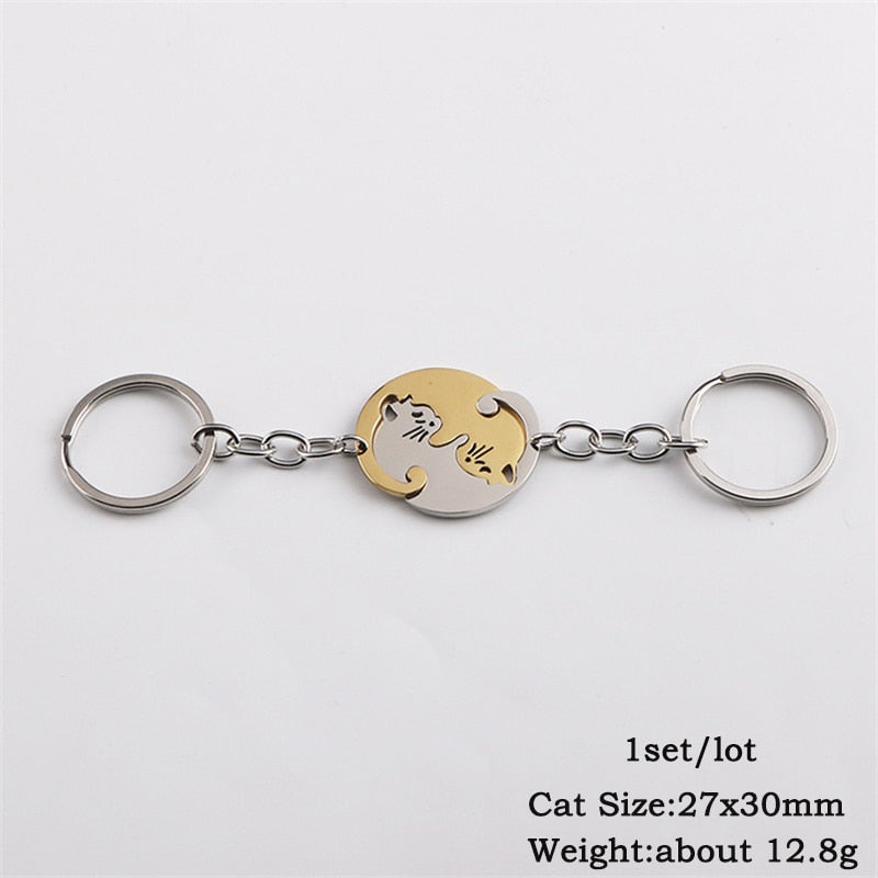 Bff Cat Keychain - Cat Keychains