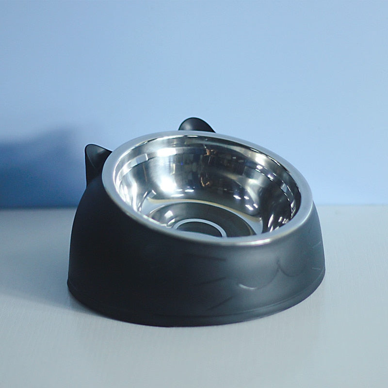 Big Cat Bowl - Black / 200ML - Cat Bowls