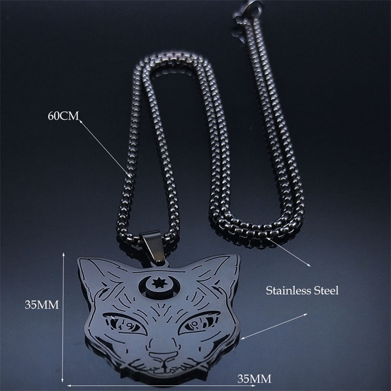 Big Cat Necklace - Cat necklace