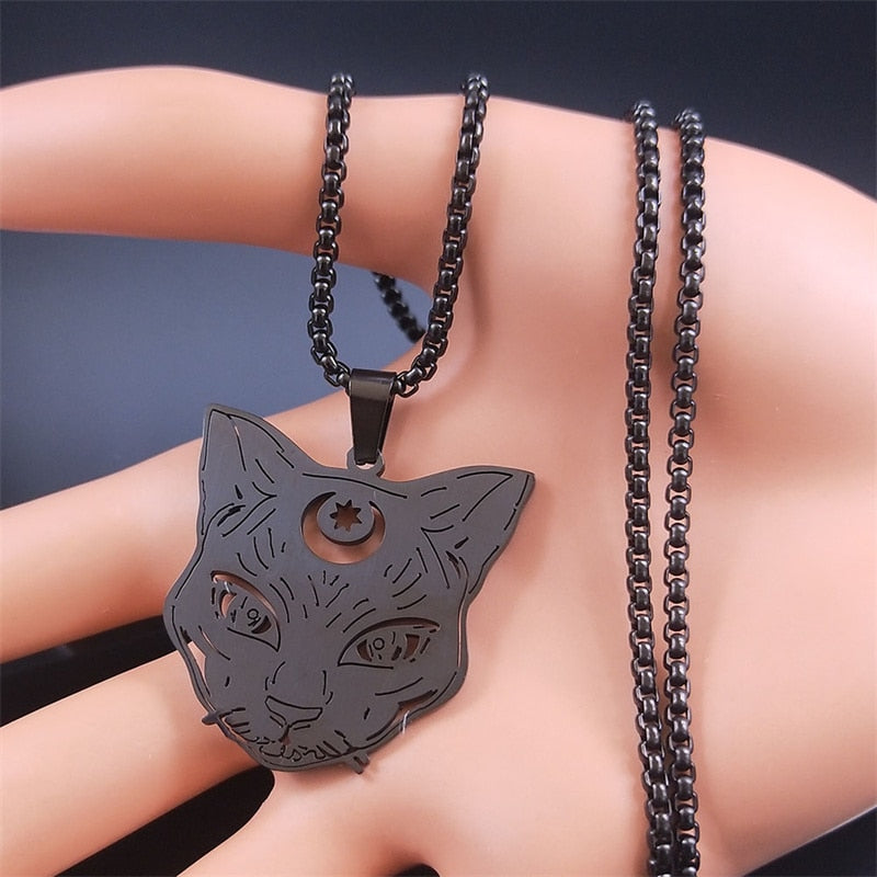 Big Cat Necklace - Cat necklace
