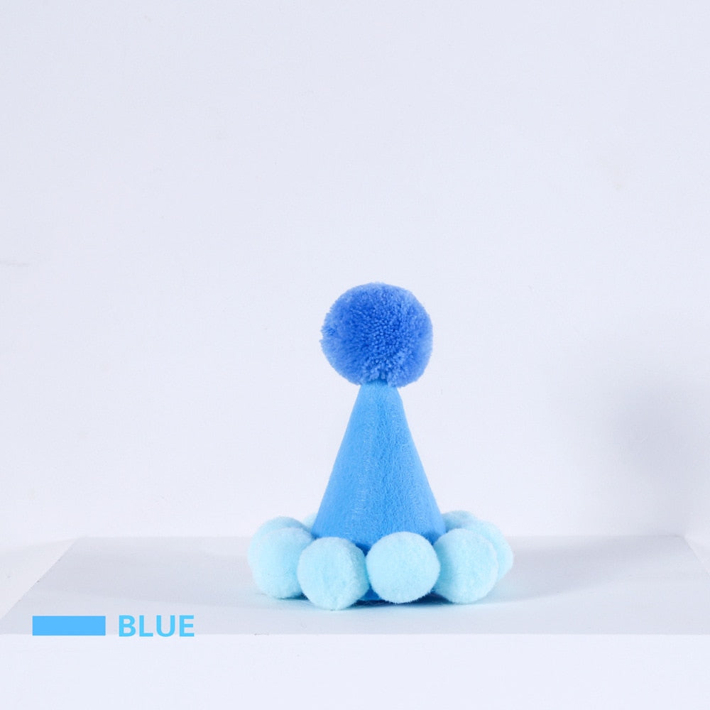 Birthday Hats for Cats - Blue Ball - Hat for Cats