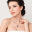 Black and White Cat Necklace - Cat necklace