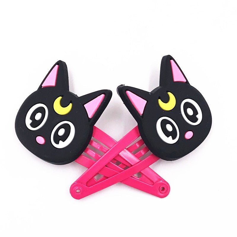 Black Cat Hair Clips - Cat hair clips