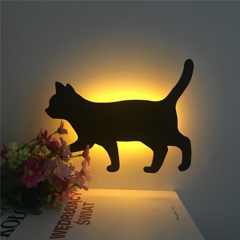Black Cat Night Light - Walk / United States