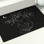 Black Cat Rug - Bat / 40x60cm