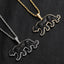 Black Panther Cat Necklace - Cat necklace