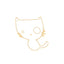 Black White Cats Enamel Pins - Cat 10