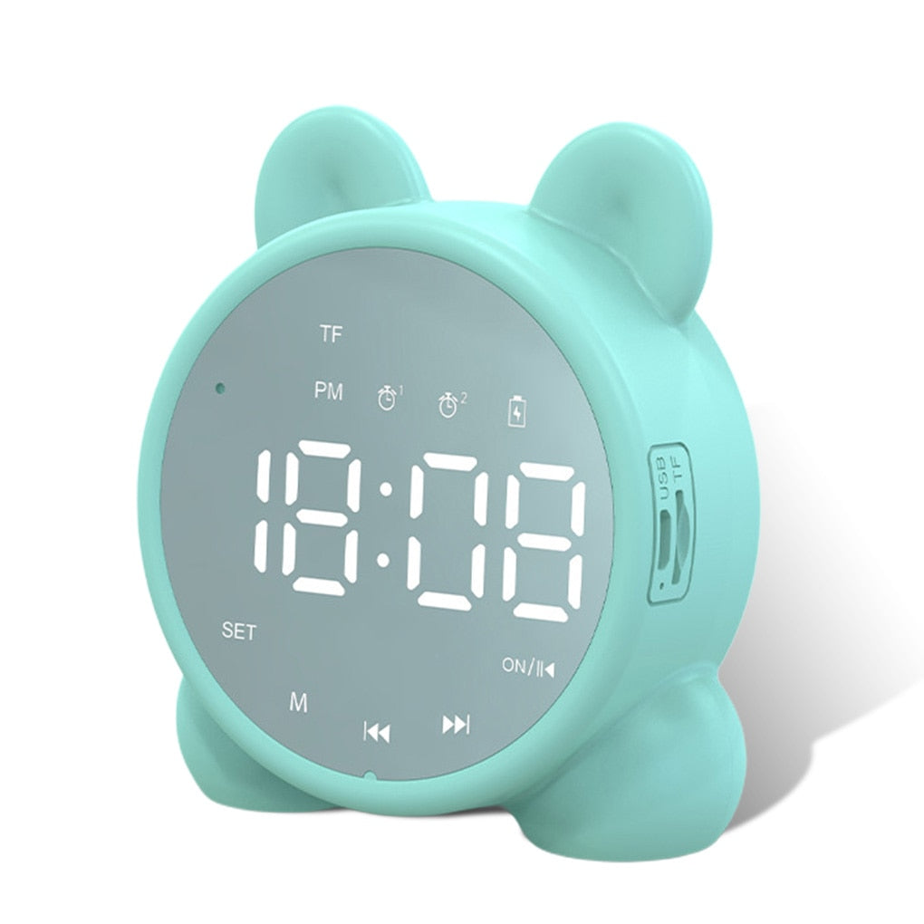 Bluetooth Cat Clock - Green / United States