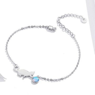 Bracelet with Cat - Cat bracelet
