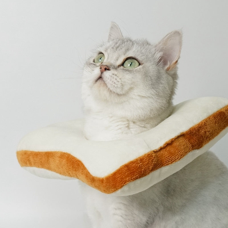 Bread Costume for Cat - White / M / United States