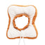 Bread Costume for Cat - White / M / United States