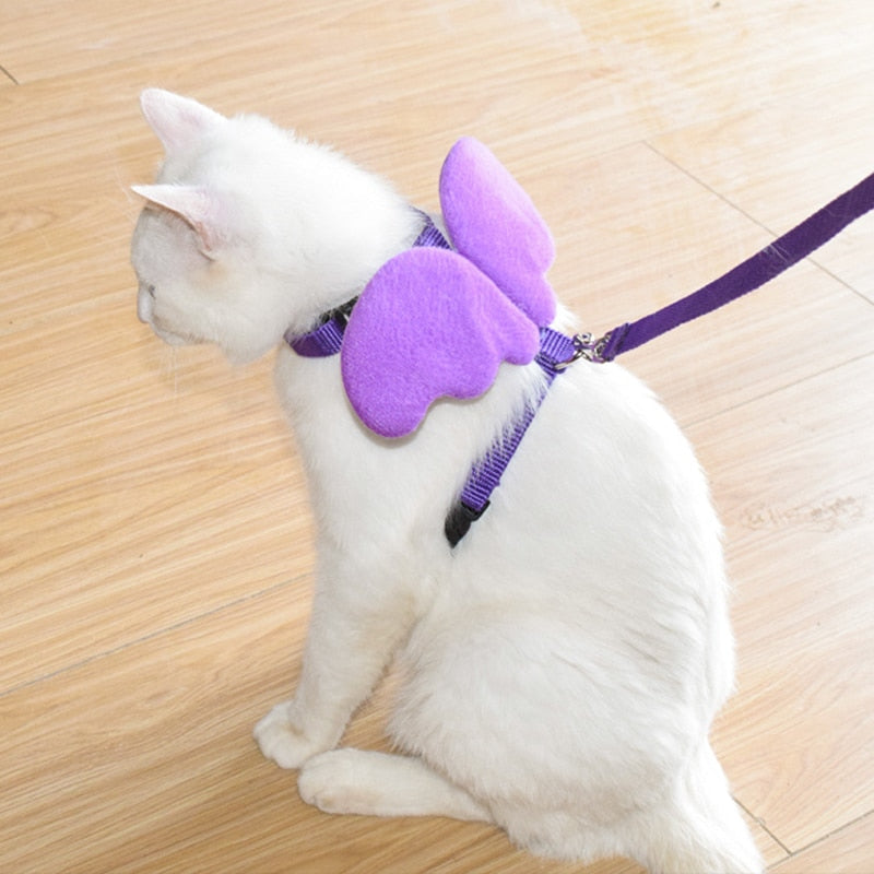 Butterfly Cat Harness - cat harness leash