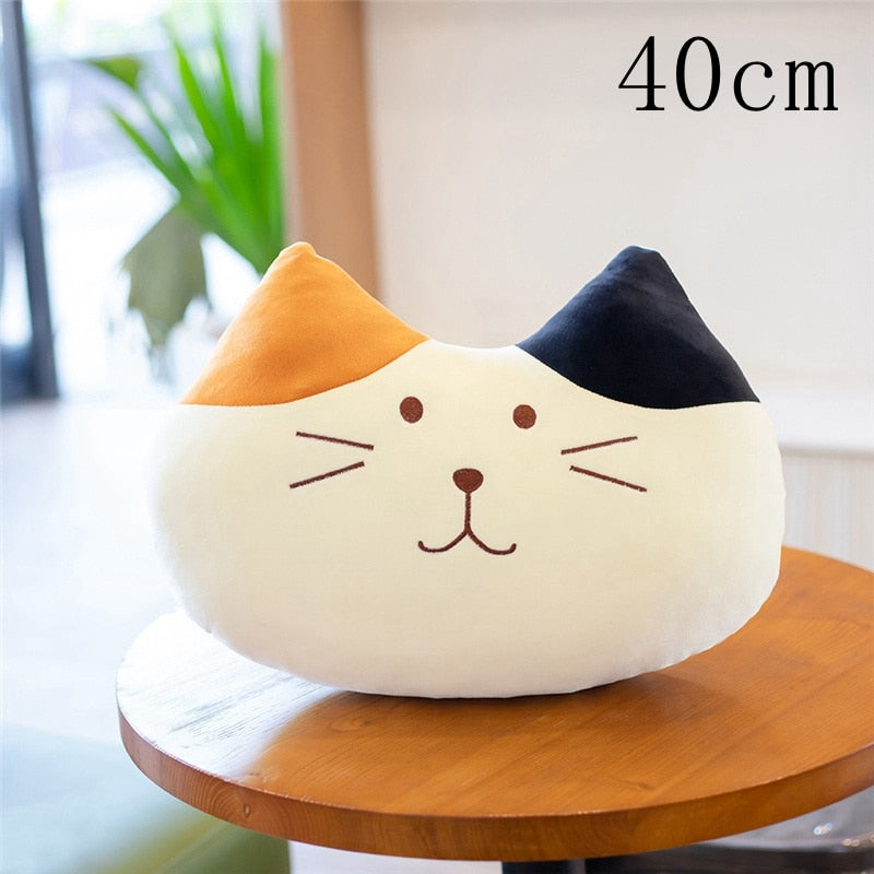 Calico Cat Pillow - Cute