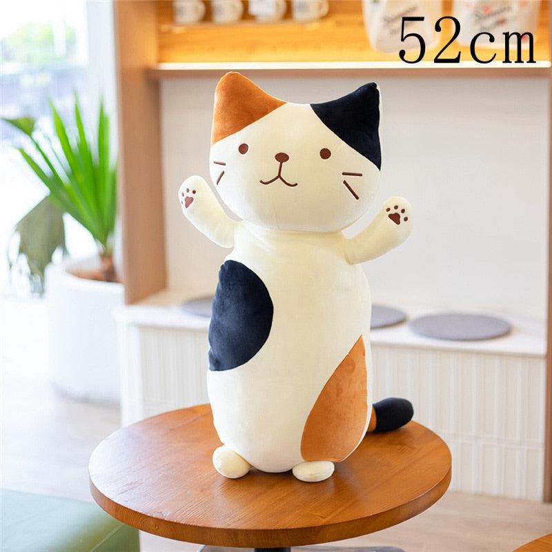 Calico Cat Pillow - Standing