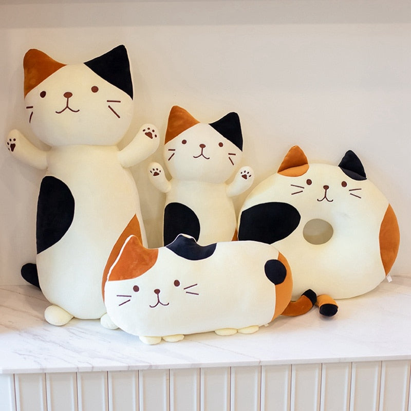 Calico Cat Pillow