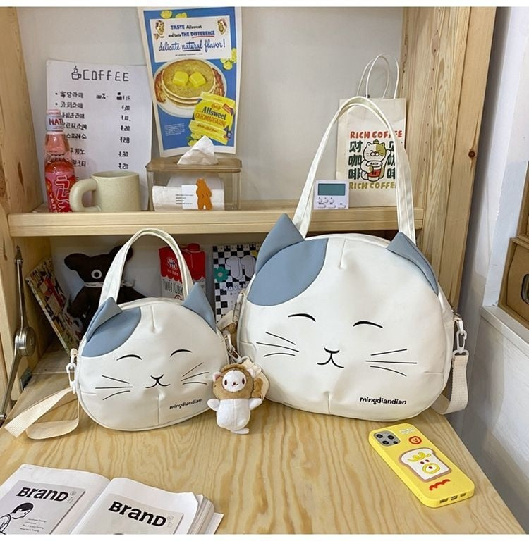 Canvas Cat Handbag - Cat Handbag