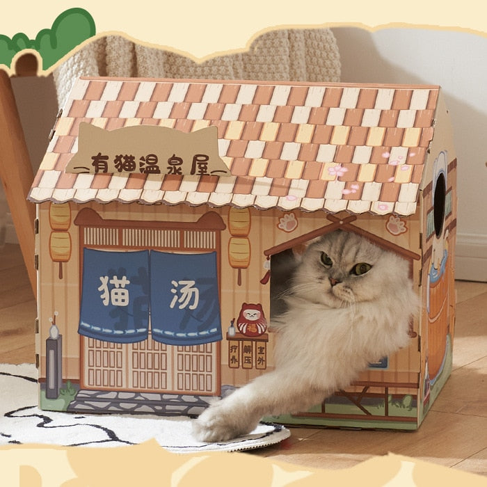 Cardboard Cat Bed