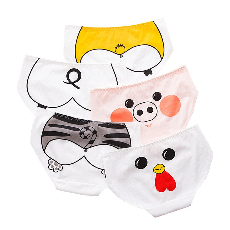 Cartoon Animals Panties - Cat panties