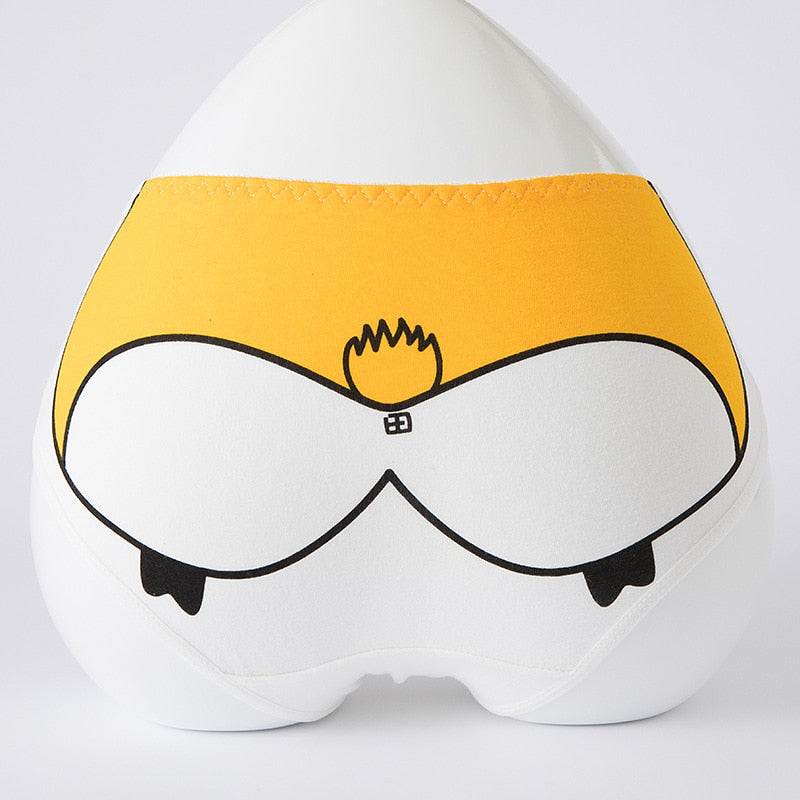 Cartoon Animals Panties - Chicken Butt / L - Cat panties