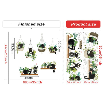 Cartoon Black Cat Wallpaper - Cat Wallpaper
