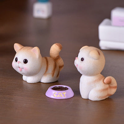 Cartoon Cat Figurines