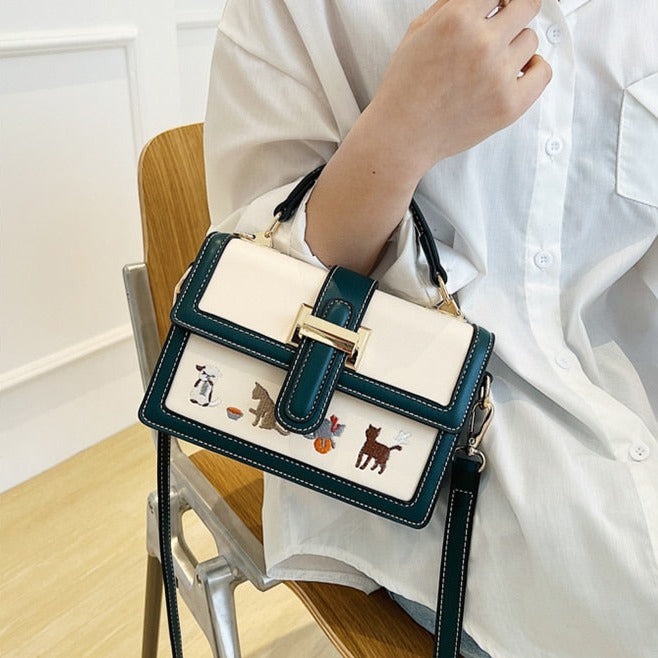 Cartoon Cat Handbag - Cat Handbag