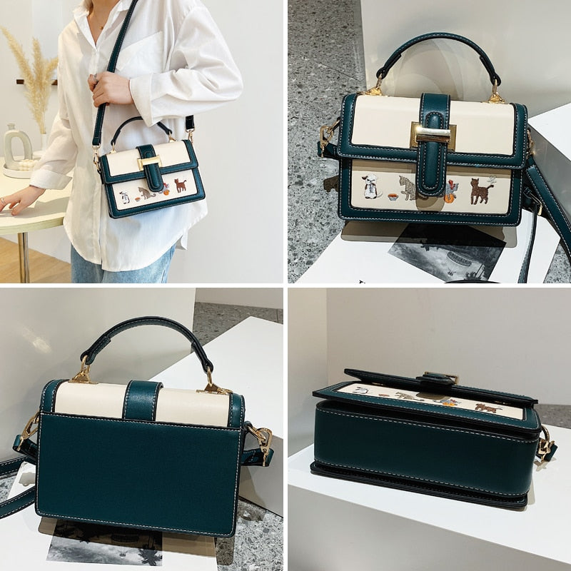 Cartoon Cat Handbag - Cat Handbag