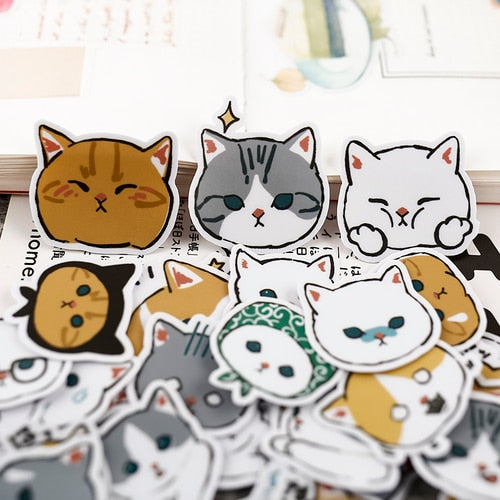 Castle Cats Stickers - Heads