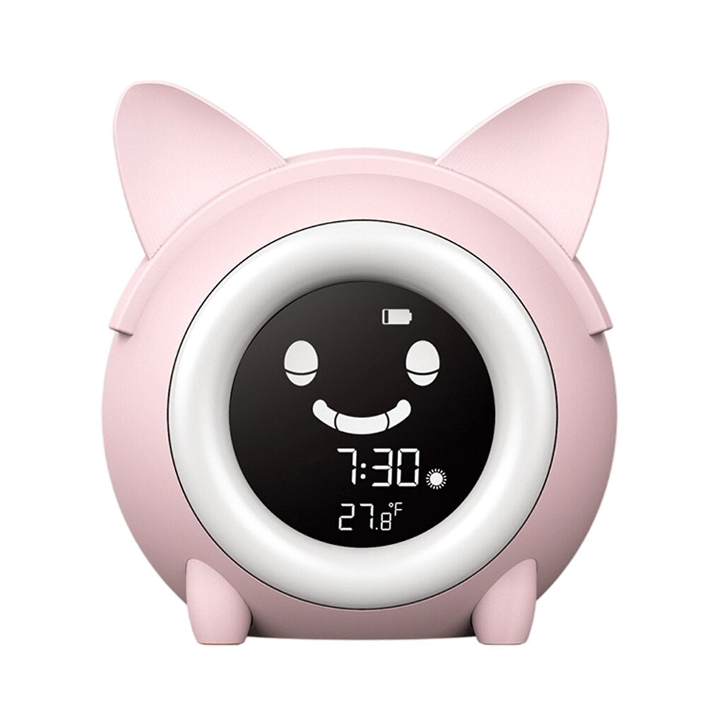 Cat Alarm Clock - Pink