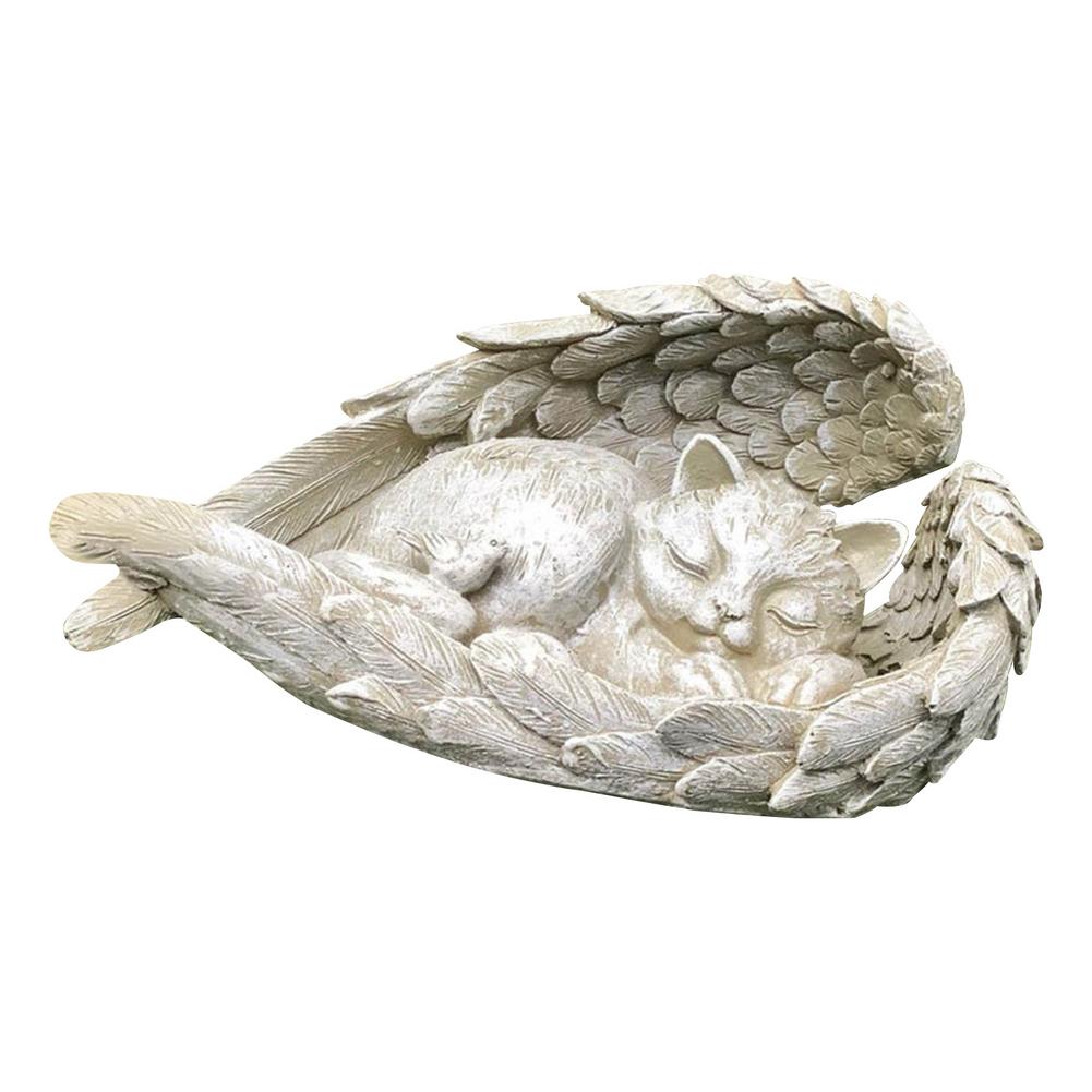 Cat Angel Statue