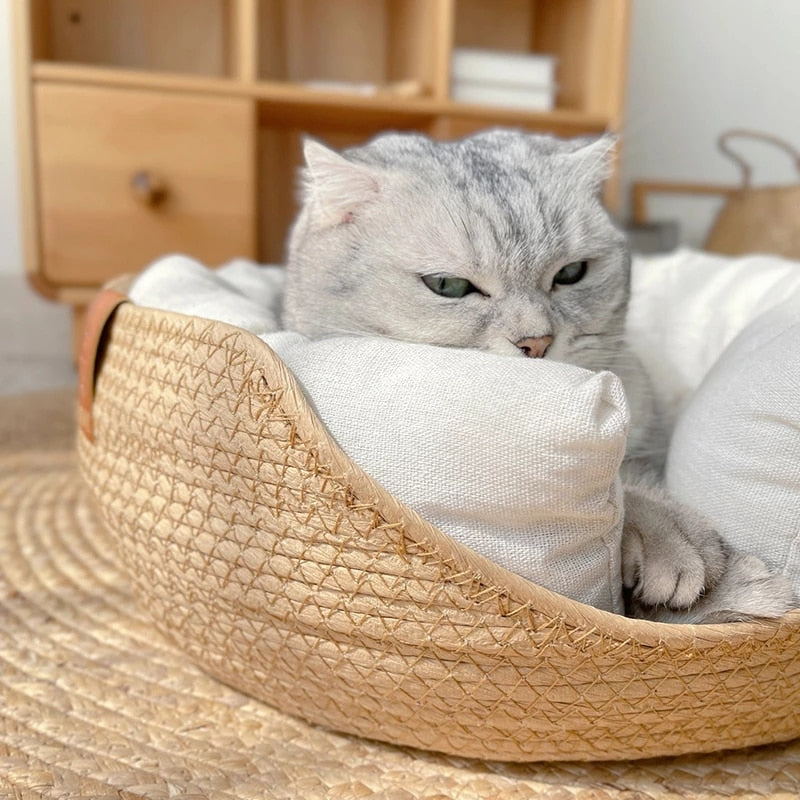 Cat Basket Bed