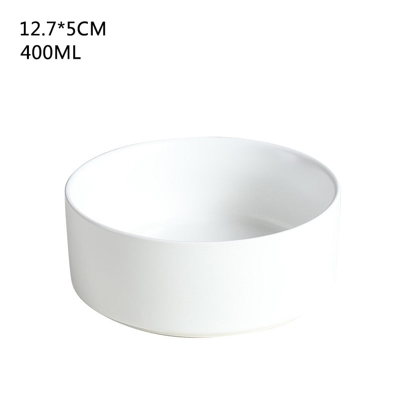 Cat Bowl Stand - White - Cat Bowls