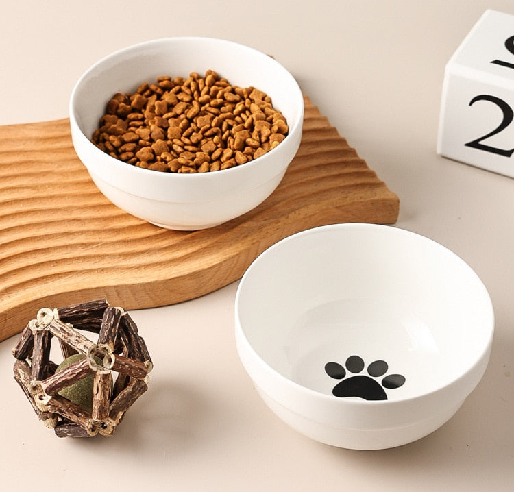 Cat Bowls with Stand - Cat Bowls