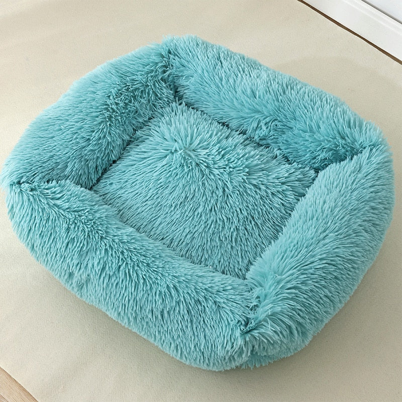 Cat Box Bed - Blue / 43x35x20cm / United States